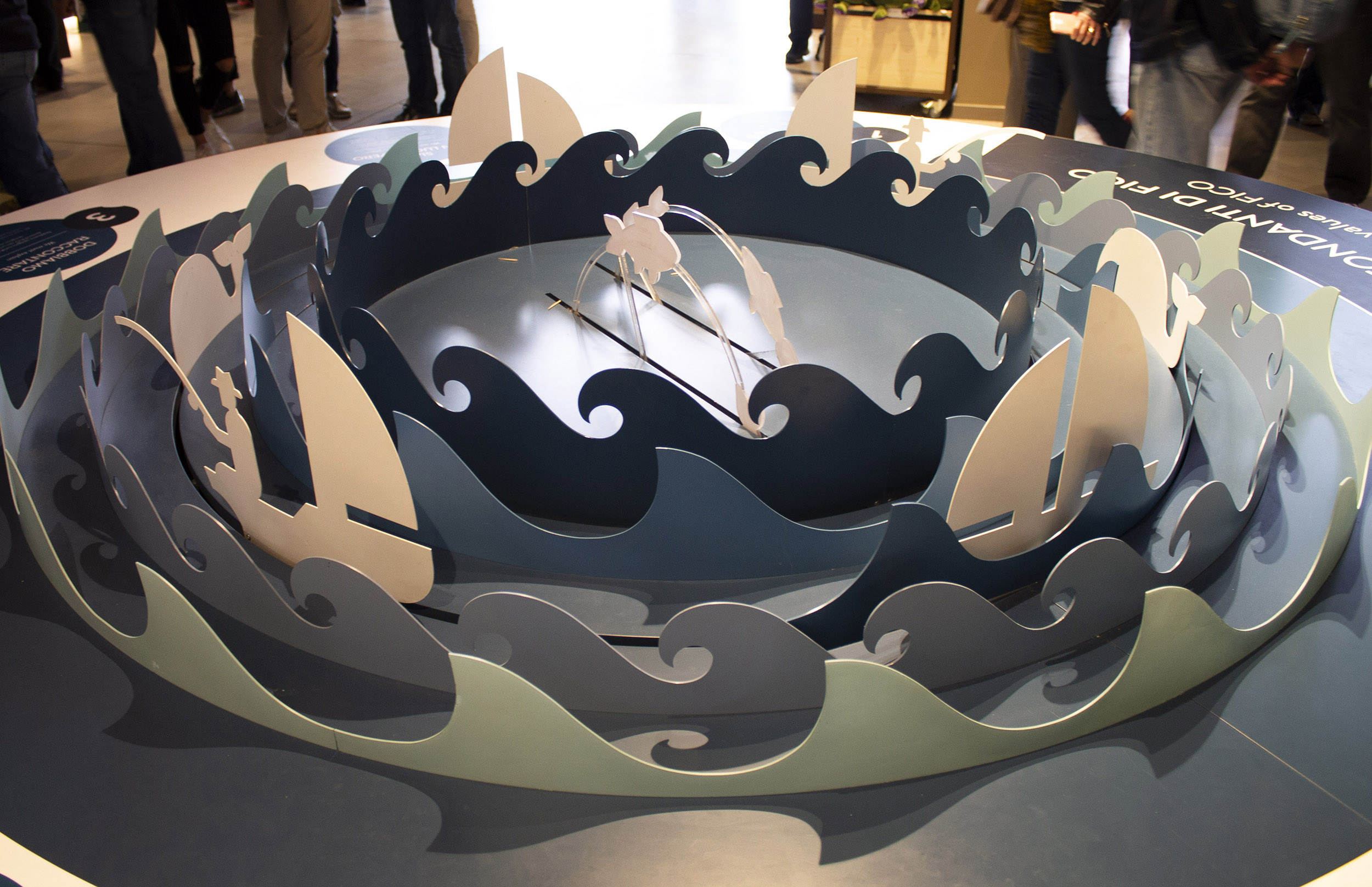 The Italian biodiversity installation